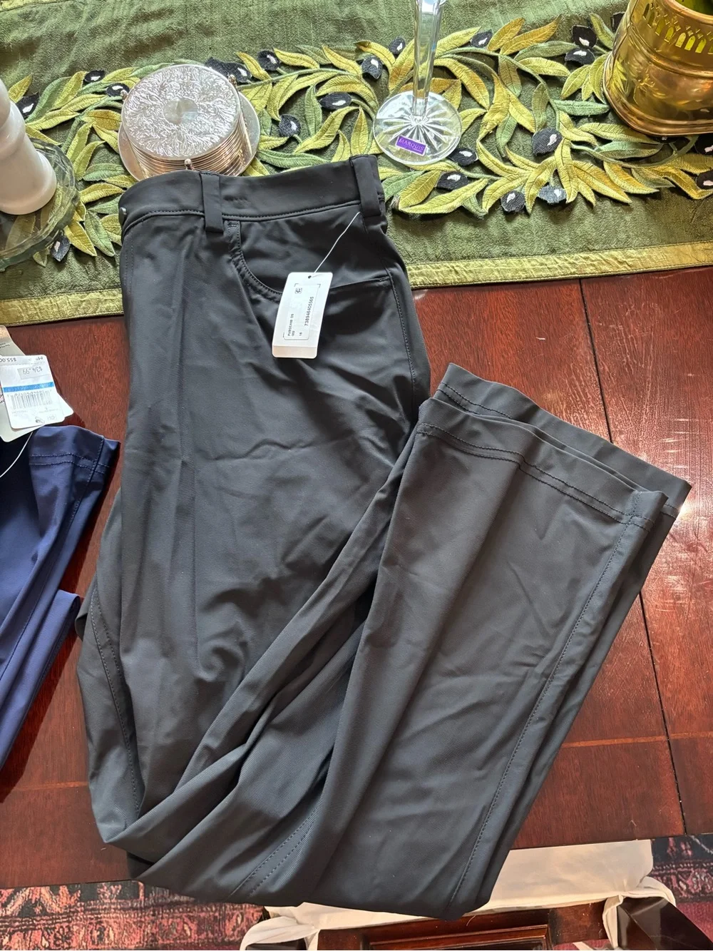 PGA Tour Boys' Flat Front Solid Pant